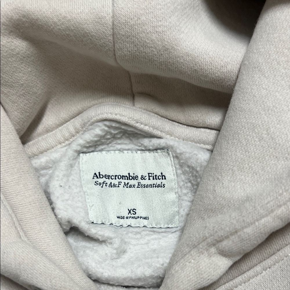 Abercrombie & Fitch Cream Hoodie - Picture 3 of 8